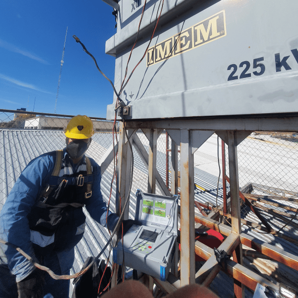 Pruebas Electricas a transformadores ISEDSA Durango
